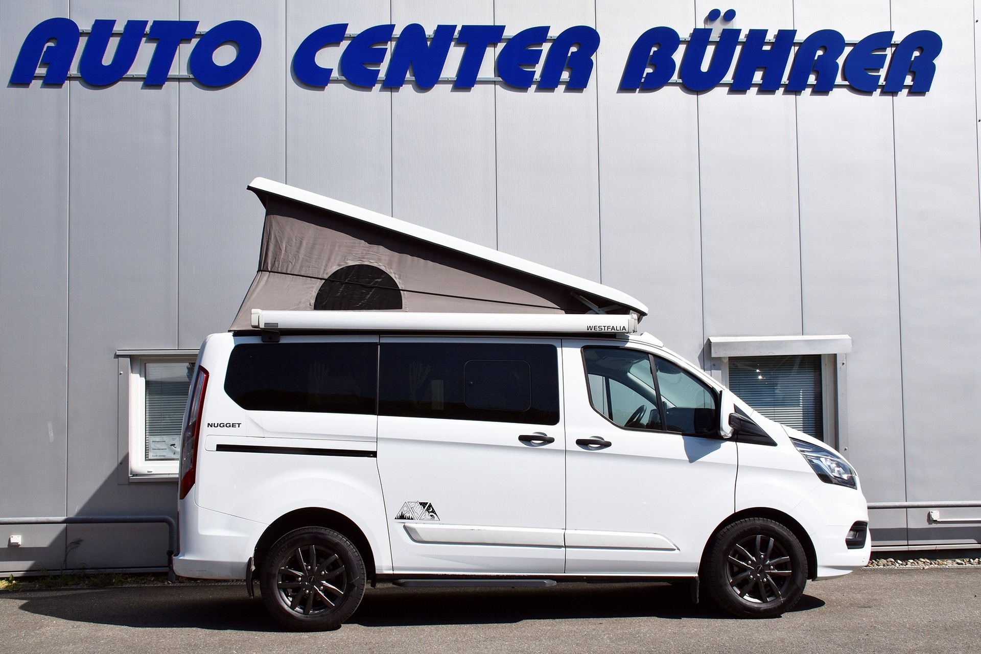 FORD TRANSIT CUSTOM NUGGET WESTFALIA AUFSTELLDACH 2,0 TDCI DIESEL AUTOMAT-image-0