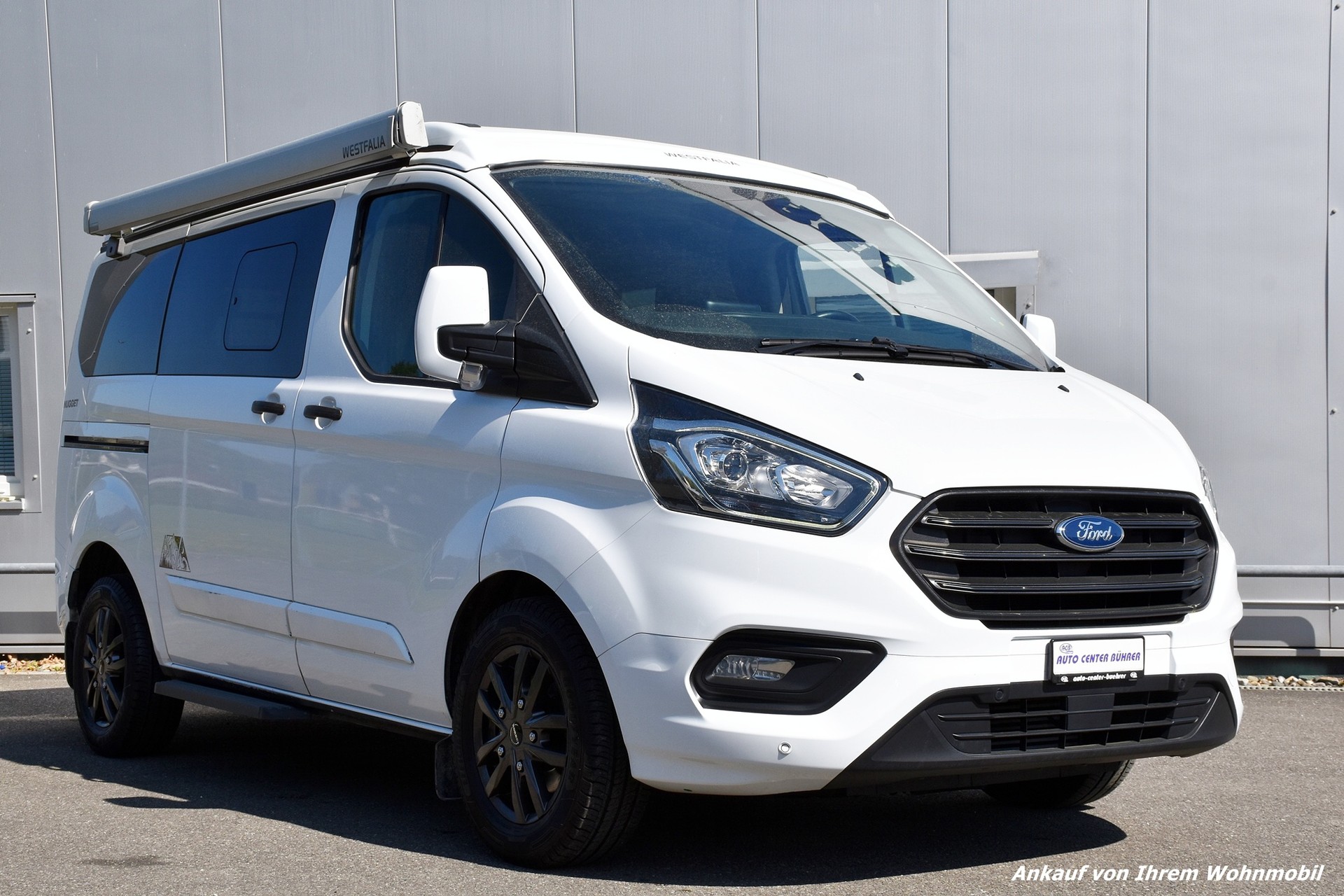 FORD TRANSIT CUSTOM NUGGET WESTFALIA AUFSTELLDACH 2,0 TDCI DIESEL AUTOMAT-image-2