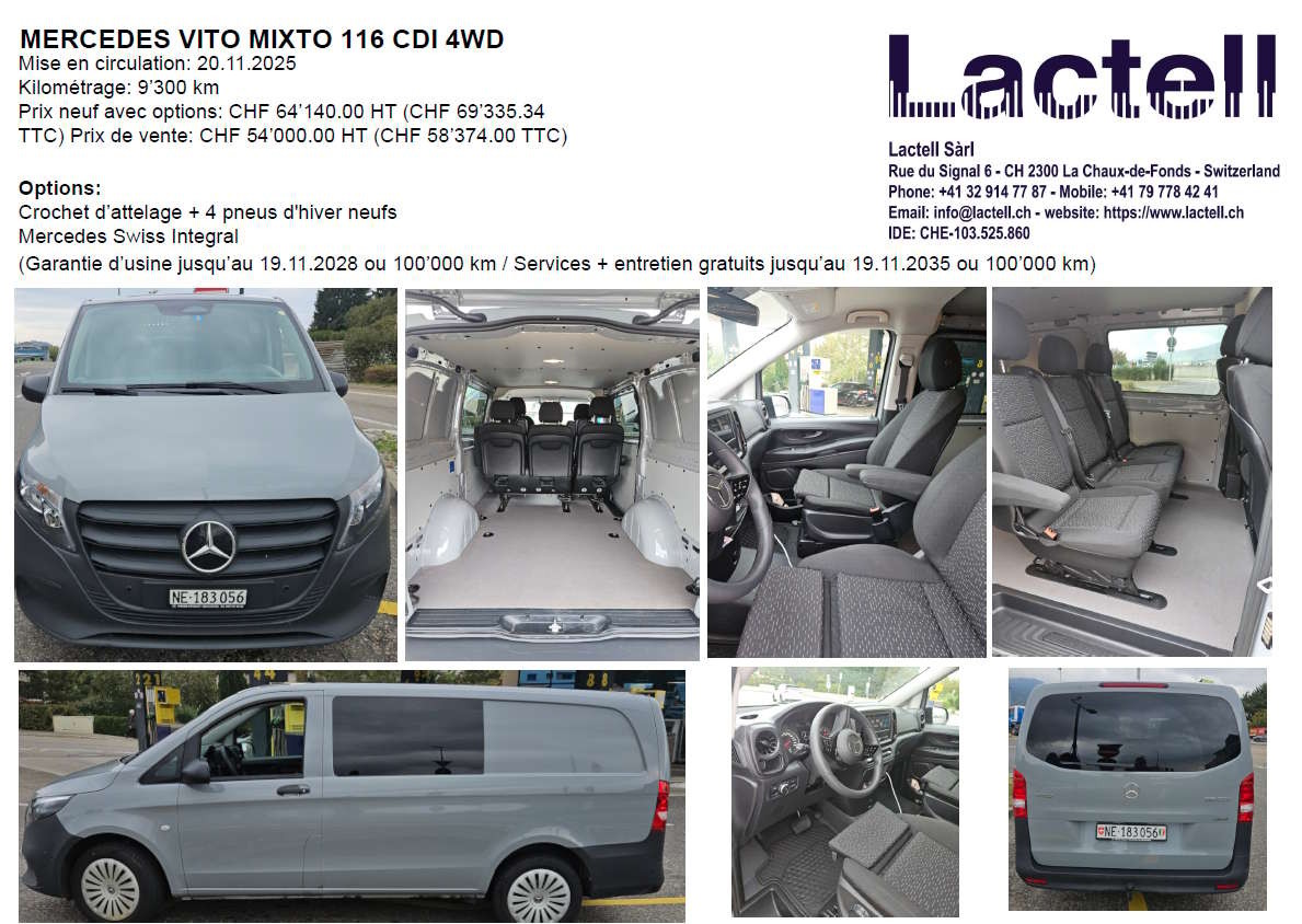 MERCEDES-BENZ 2.0 CDI Mixto Select 4WD-image-0