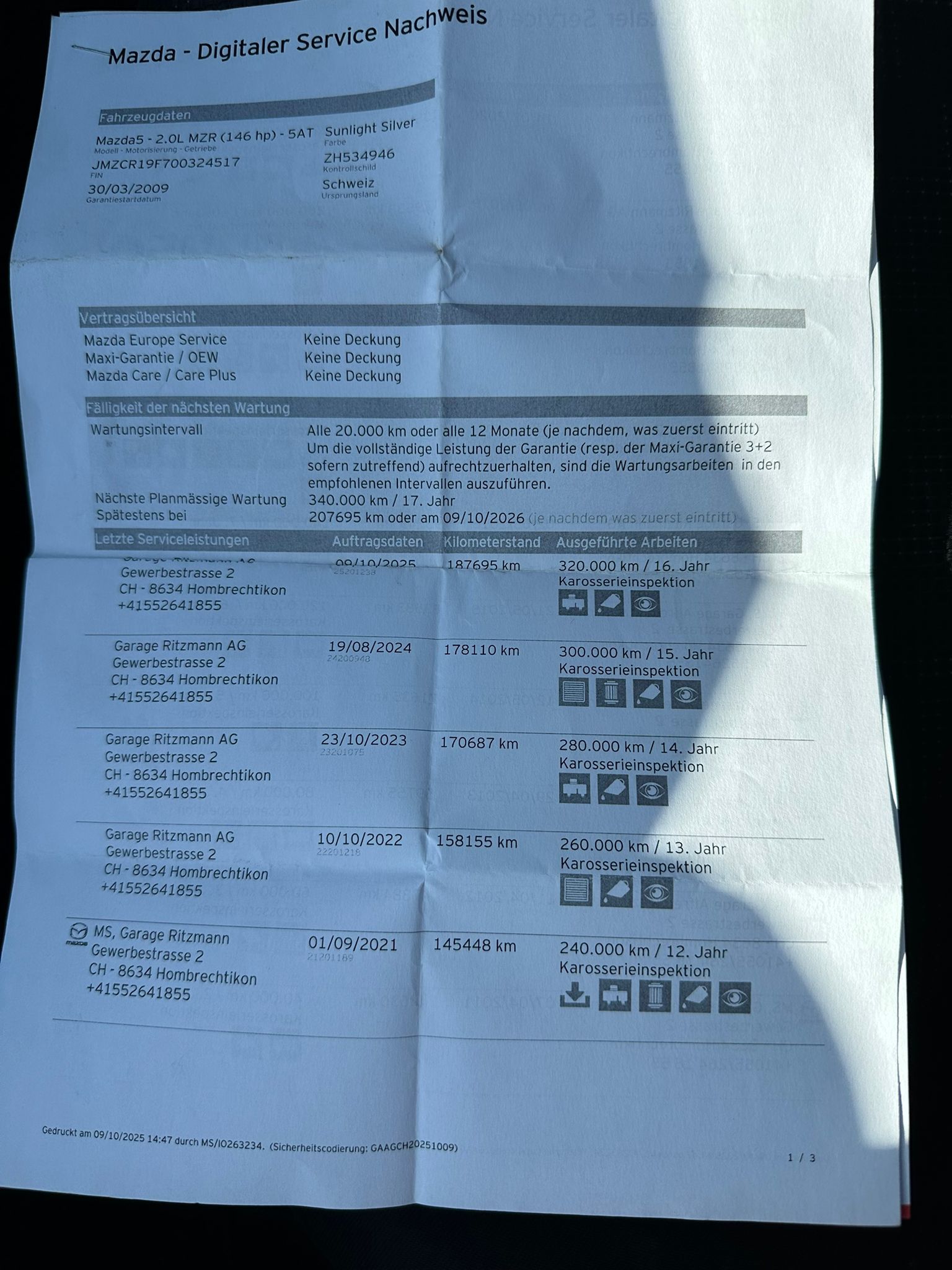 MAZDA 5 2.0 16V Exclusive Activematic-image-21