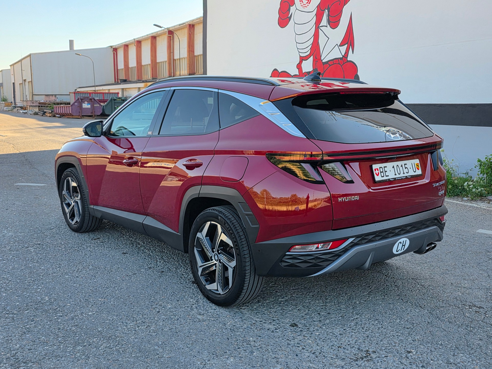HYUNDAI Tucson 1.6 TGDI HEV Vertex 4WD / Neu ab Mfk-image-3