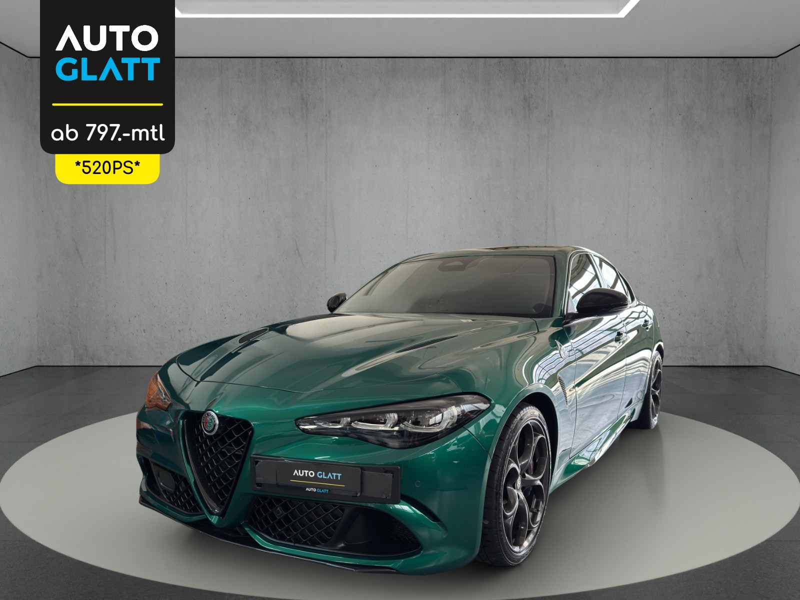 ALFA ROMEO Giulia 2.9 V6 Quadrifoglio "Pack ADAS"-image-0