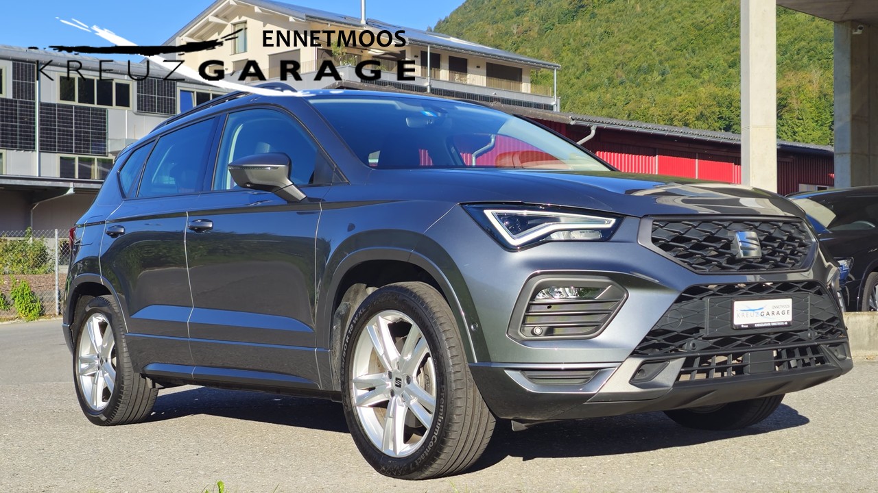SEAT Ateca 2.0 TSI FR 4Drive DSG *Anhängerkupplung+8-fach bereift*-image-3