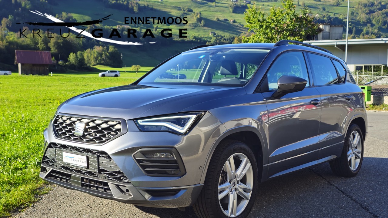 SEAT Ateca 2.0 TSI FR 4Drive DSG *Anhängerkupplung+8-fach bereift*-image-0