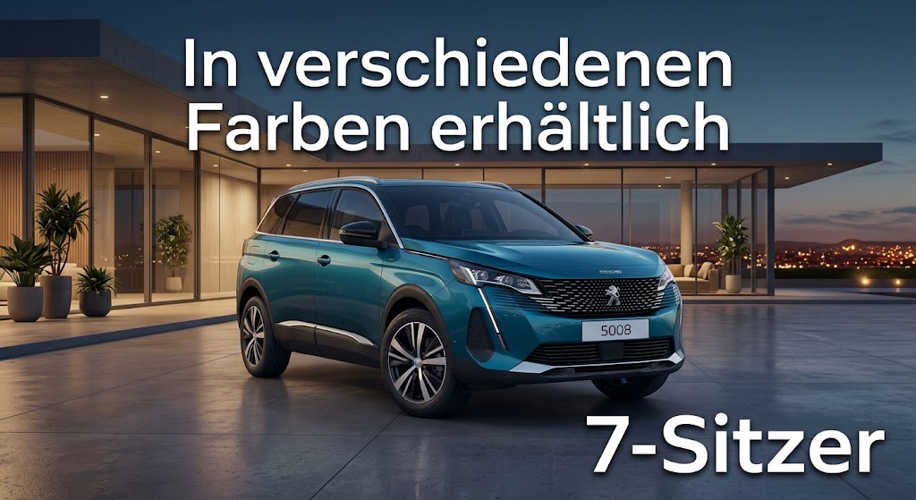 PEUGEOT 5008 145 Hybrid e-DCS6 GT đ„7-Sitzer zum Hammerpreisđ„-image-2