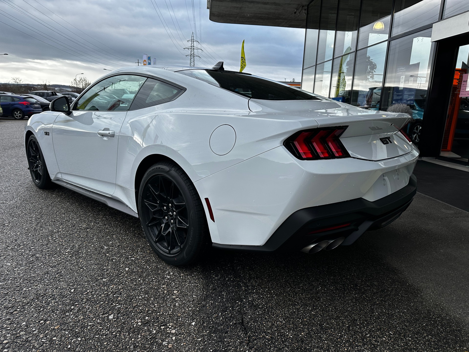 FORD Mustang Fastback 5.0 V8 GT Automat NITE PONY BLACK-PACK!-image-4