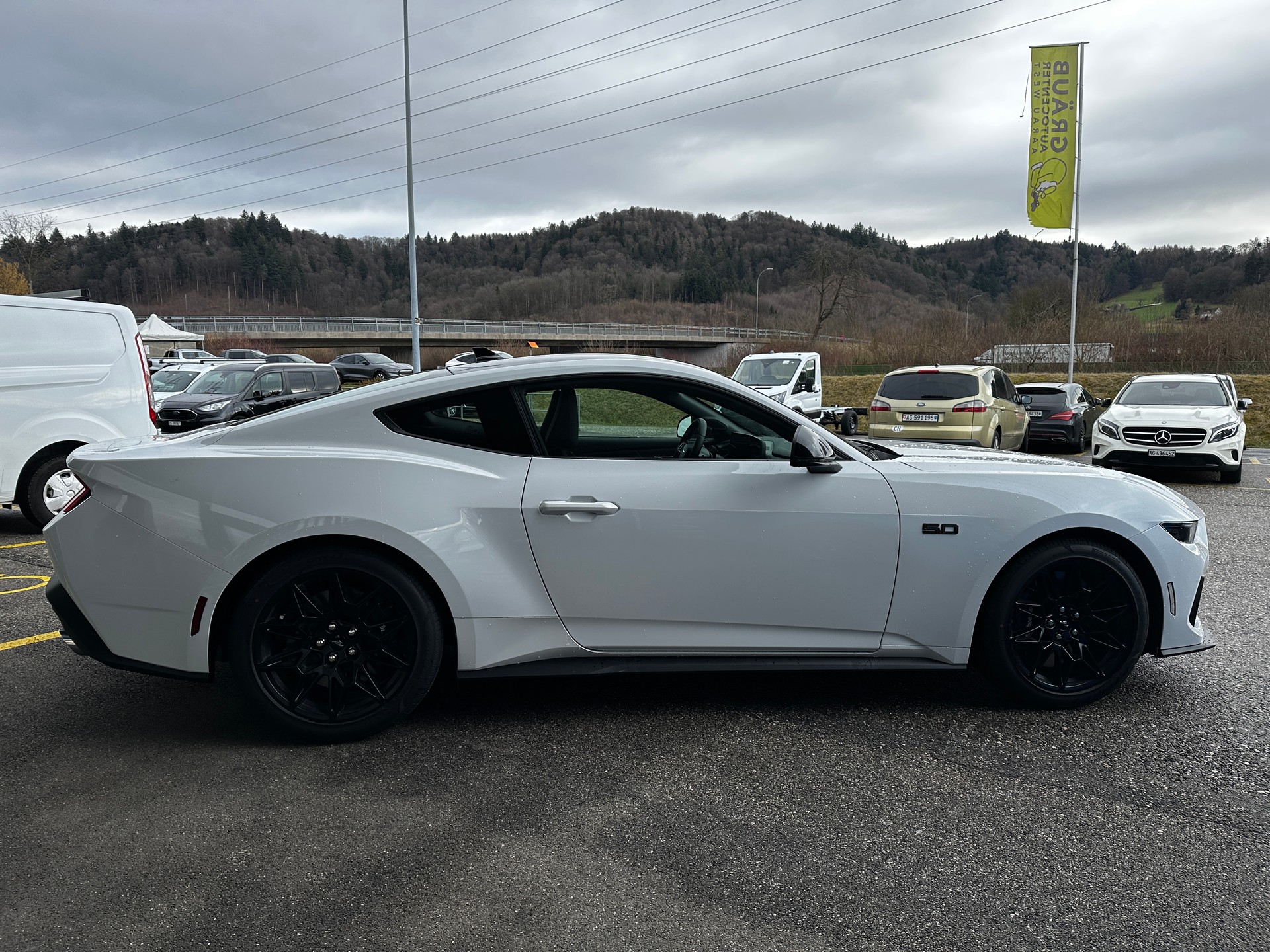 FORD Mustang Fastback 5.0 V8 GT Automat NITE PONY BLACK-PACK!-image-7