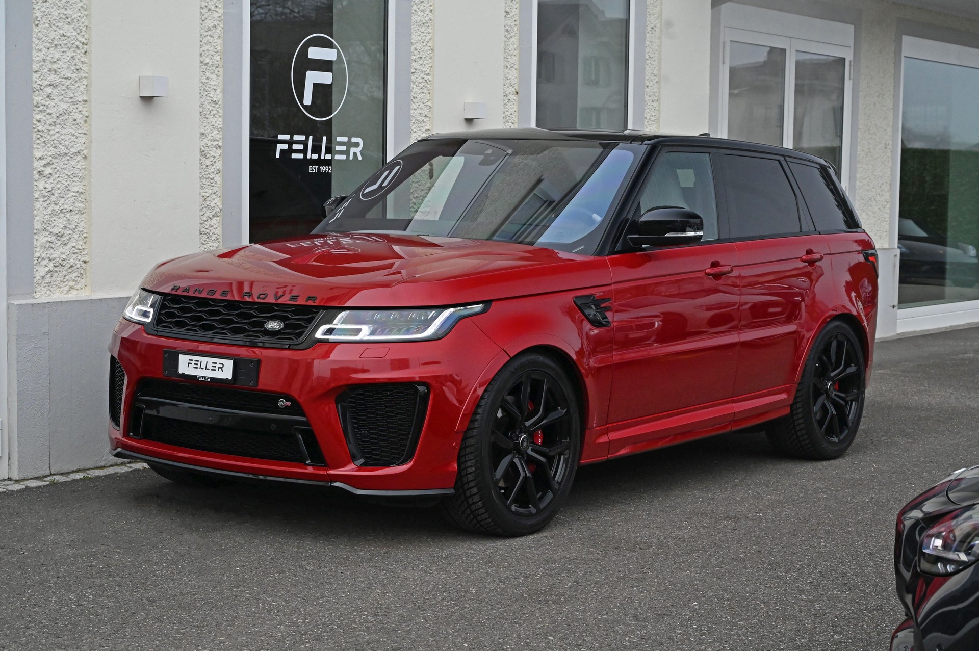 LAND ROVER Range Rover Sport 5.0 V8 S/C SVR Automatic Firenze Red-image-0