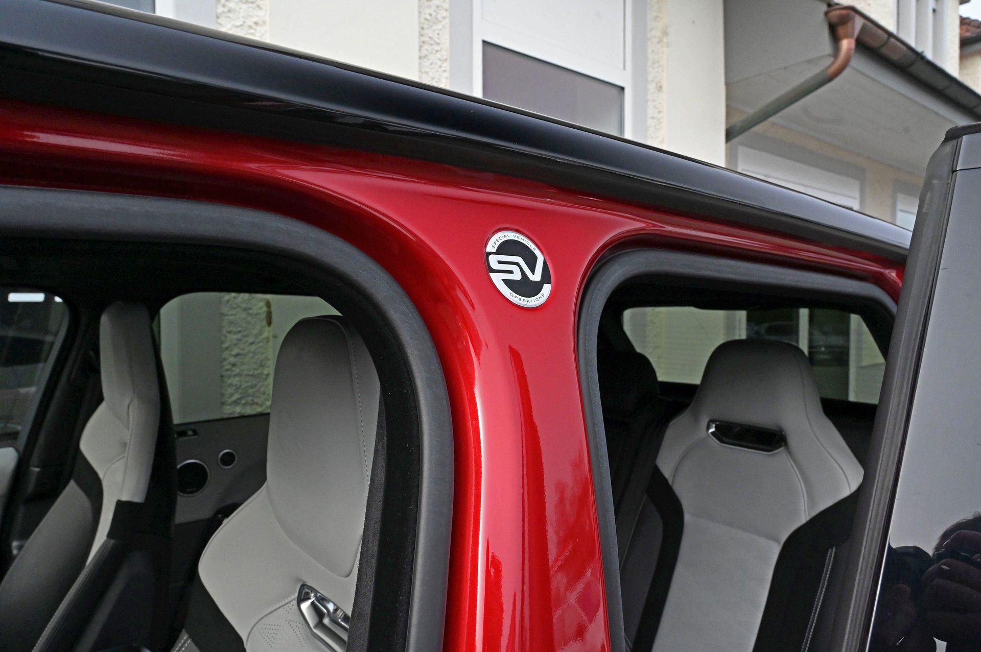 LAND ROVER Range Rover Sport 5.0 V8 S/C SVR Automatic Firenze Red-image-15