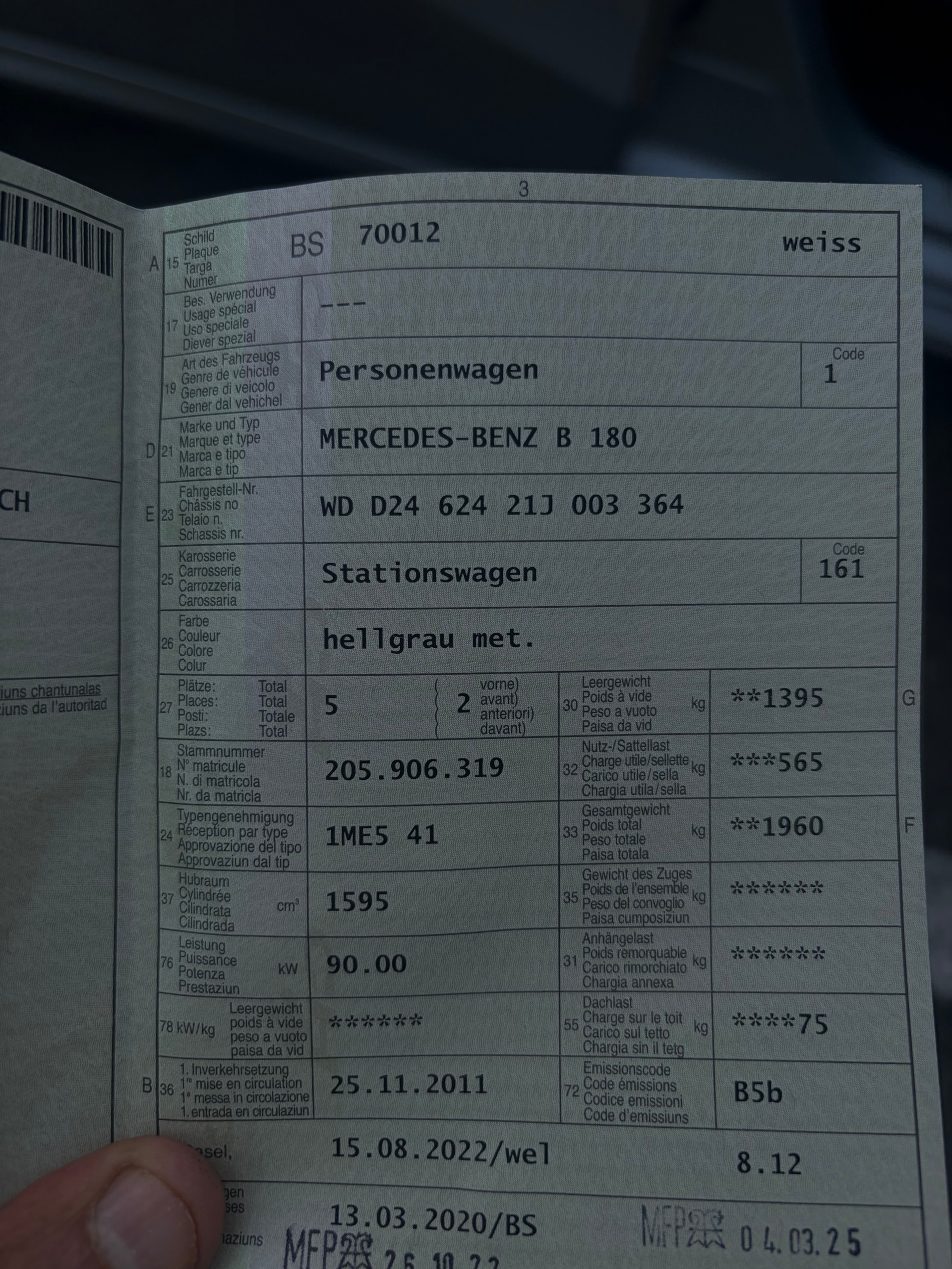 MERCEDES-BENZ B 180 (170) BlueEfficiency-image-7