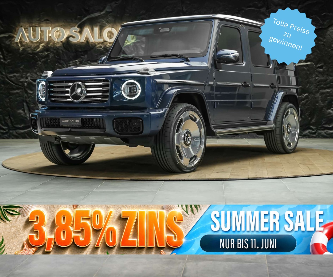 MERCEDES-BENZ G 450d 9G-Tronic *23" Felgen*Panorama*Exclusive Line* Standheizung*