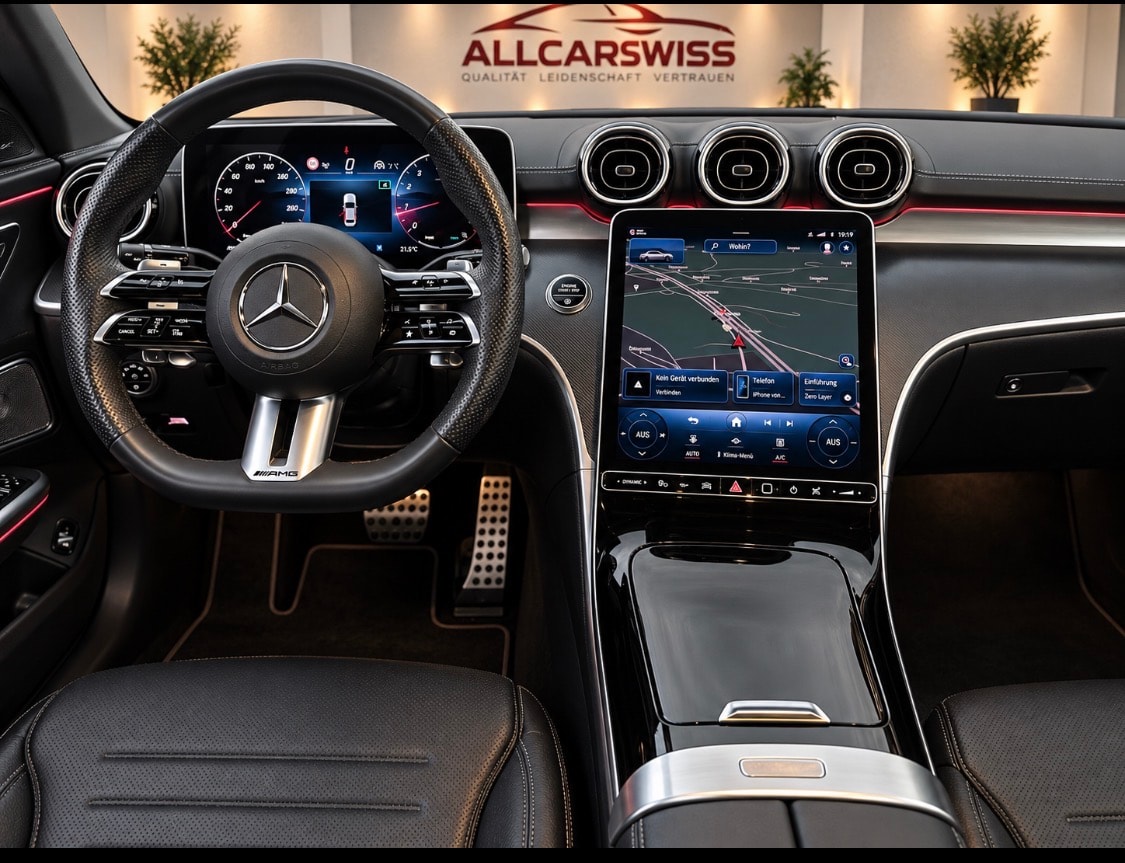MERCEDES-BENZ C 200 4Matic AMG line Performance (C63 AMG Optik)-image-10