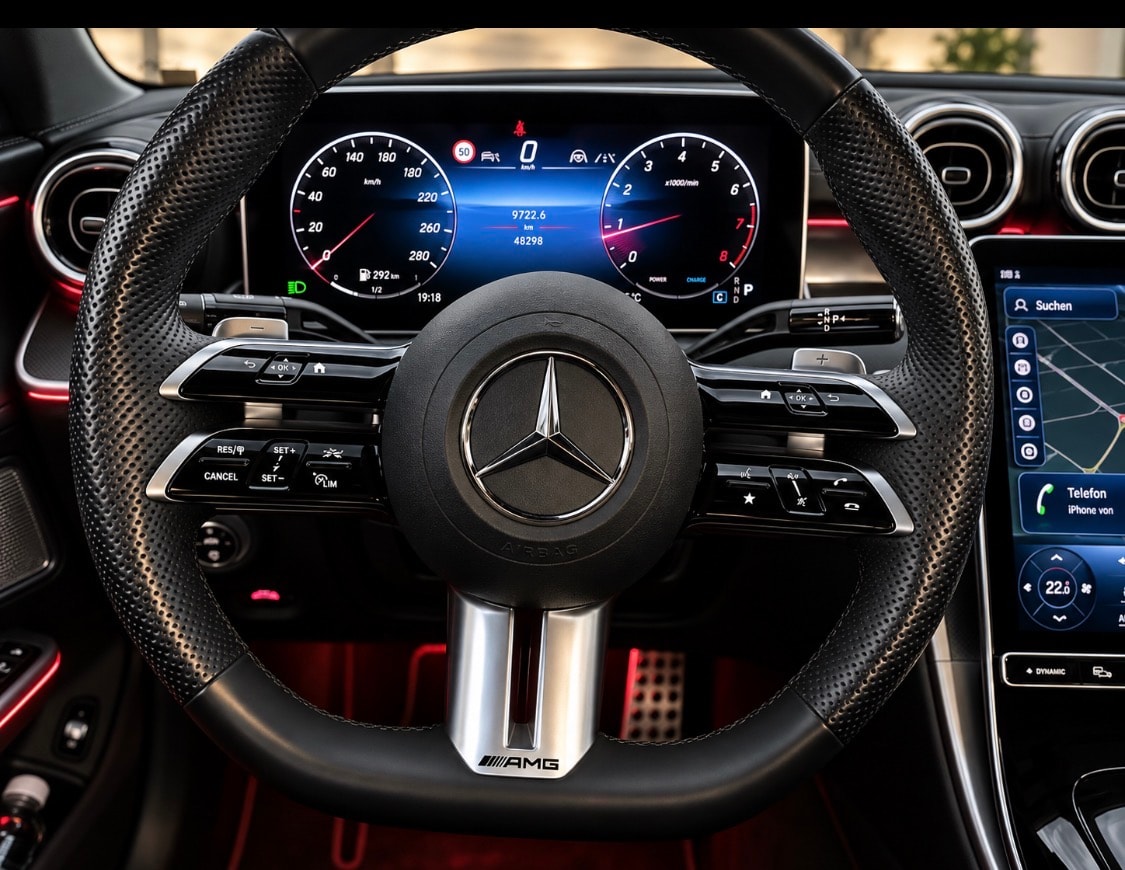 MERCEDES-BENZ C 200 4Matic AMG line Performance (C63 AMG Optik)-image-12