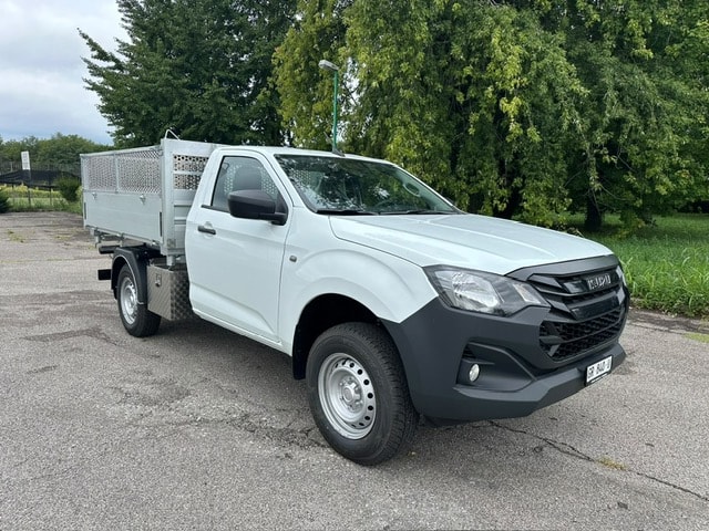 ISUZU D-MAX "NUOVO MODELLO" Single Cab B-Strong 2.2 DMS M/T 4 x 4 Ponte Ribaltabile 3 Lati in Alluminio, Gancio Traino KG. 3500-image-5