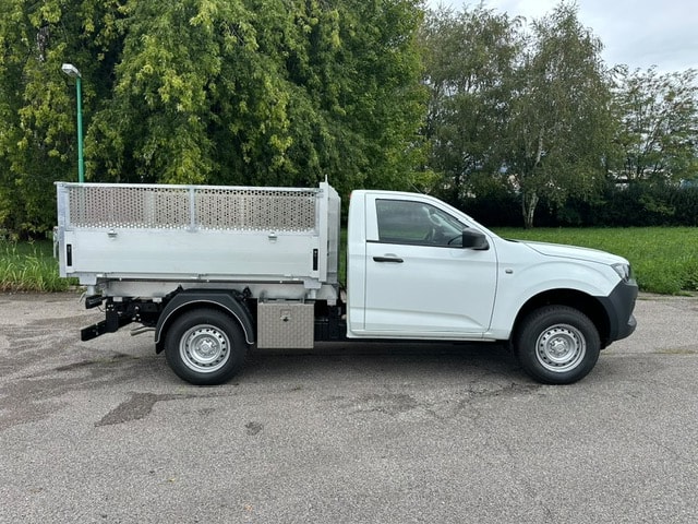 ISUZU D-MAX "NUOVO MODELLO" Single Cab B-Strong 2.2 DMS M/T 4 x 4 Ponte Ribaltabile 3 Lati in Alluminio, Gancio Traino KG. 3500-image-6