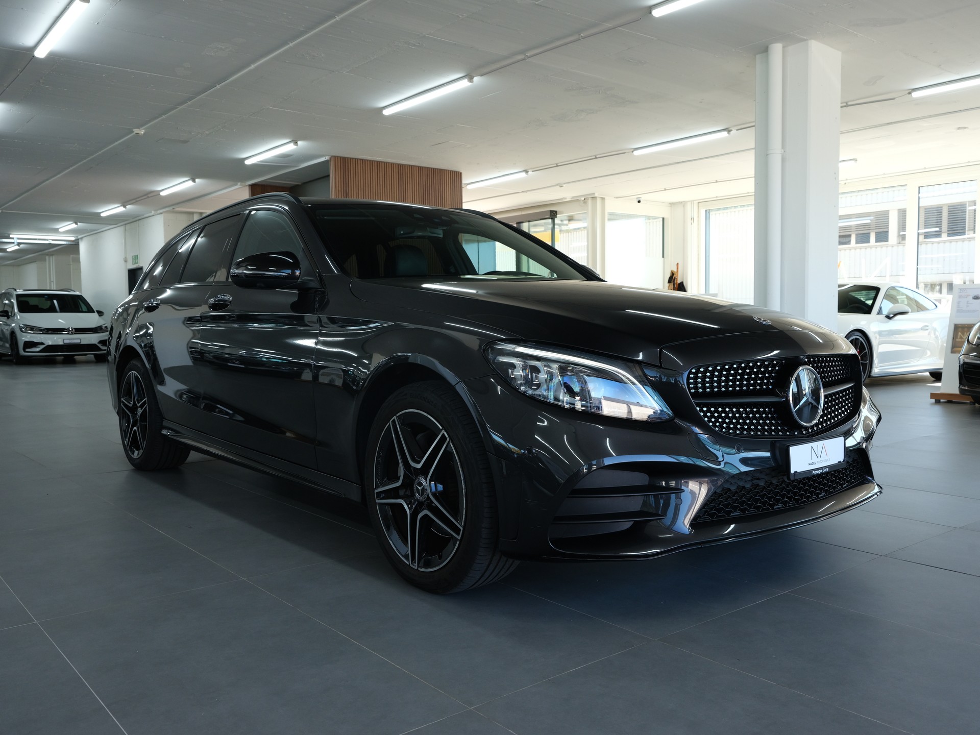 MERCEDES-BENZ C 220 d Swiss Star AMG Line 4M 9G-Tronic *Burmester* *360 Kamera* *Panorama*-image-1