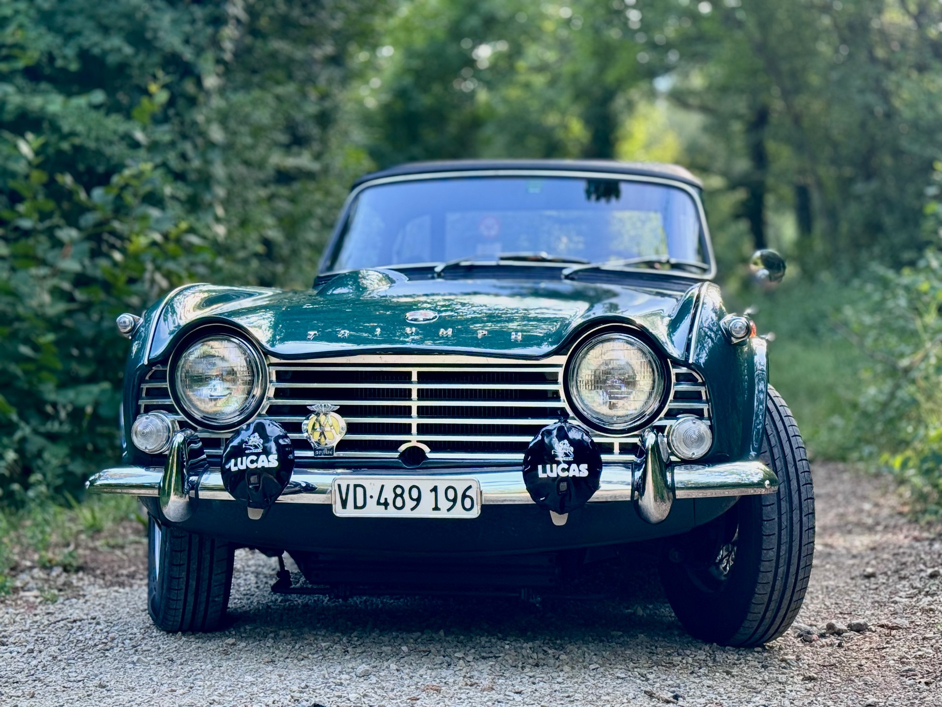 TRIUMPH TR4 AIRS + OVERDRIVE
