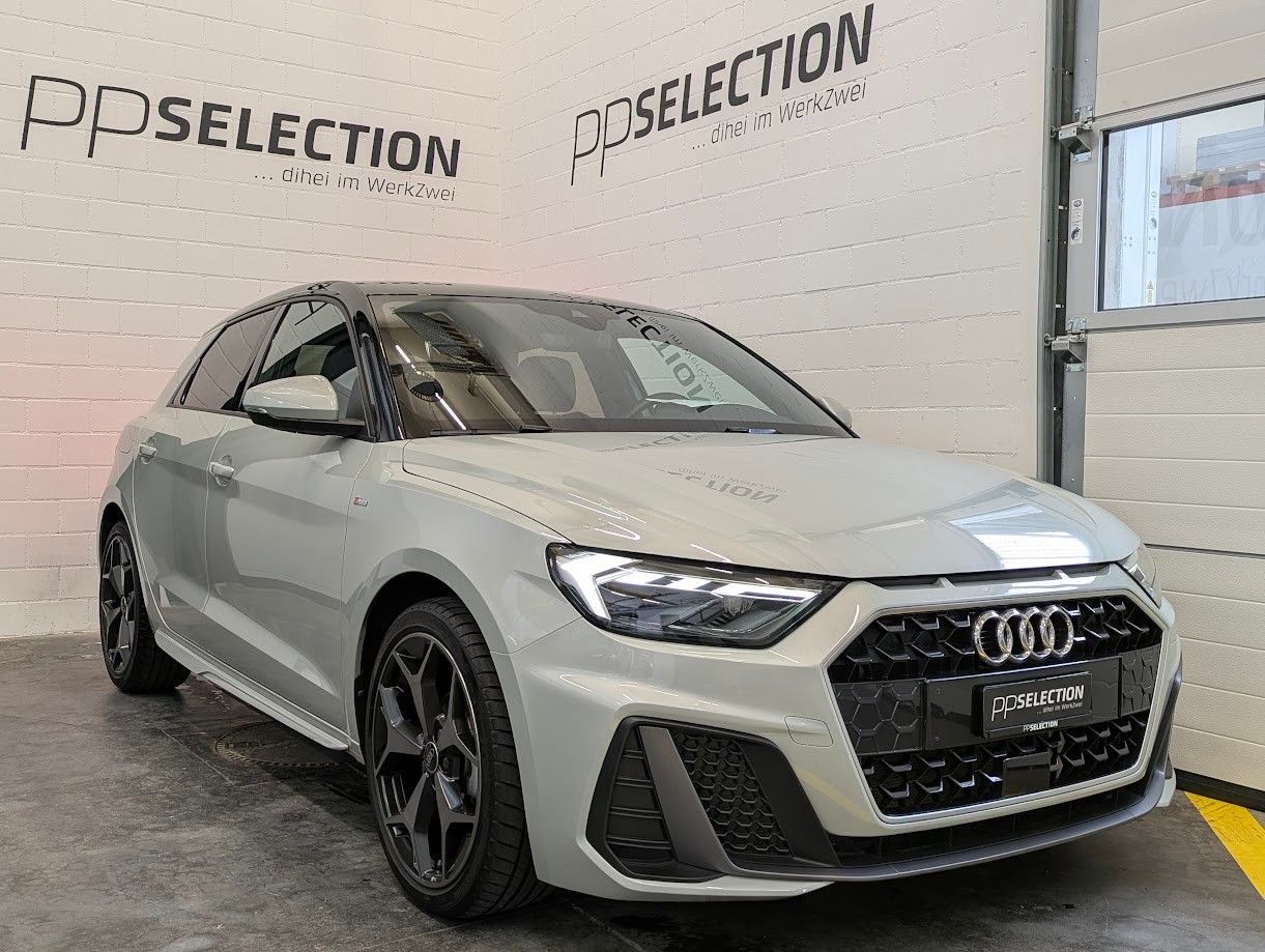 AUDI A1 Sportback 1.0 25 TFSI S Line S-Tronic*5J GAR 2xS-LINE 18 ZOLL TEILLEDER SITZHEIZUNG VOLL-LED UVM*-image-0