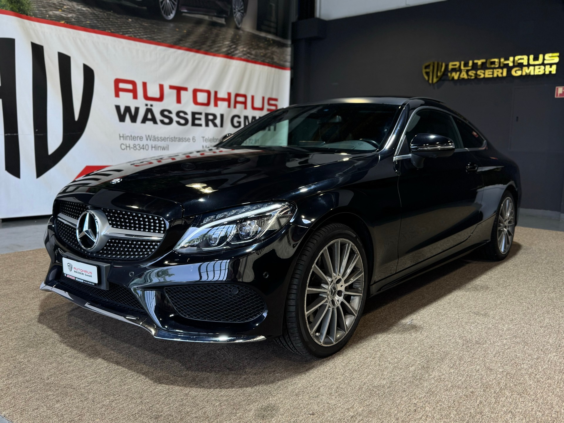 MERCEDES-BENZ C 250 d AMG Line Coupé 4Matic 9G-Tronic-image-2