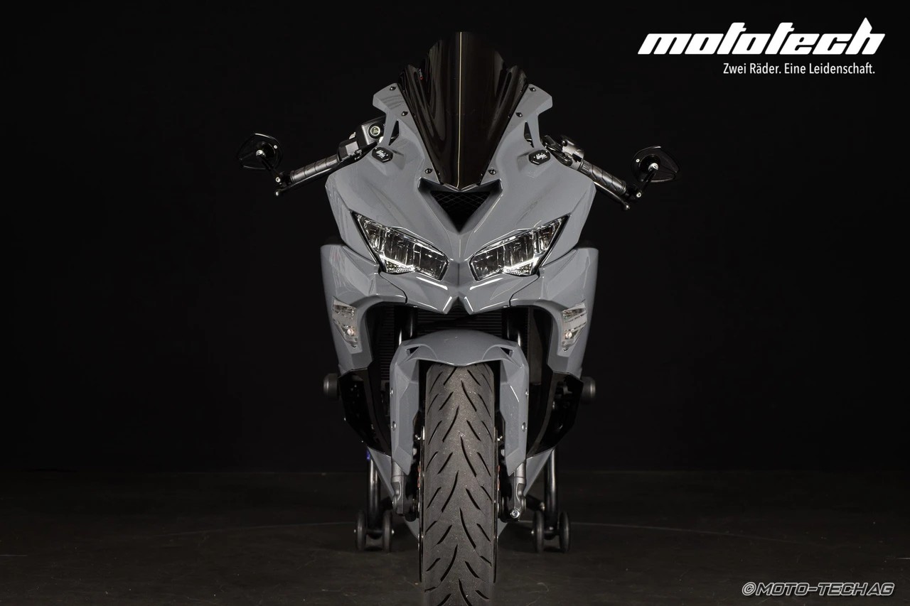 Ninja ZX-4RR (35kW) STAGE 1 Stonehenge Grey | ▷ MotoTech ®