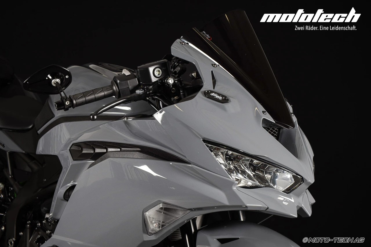 Ninja ZX-4RR (35kW) STAGE 1 Stonehenge Grey | ▷ MotoTech ®