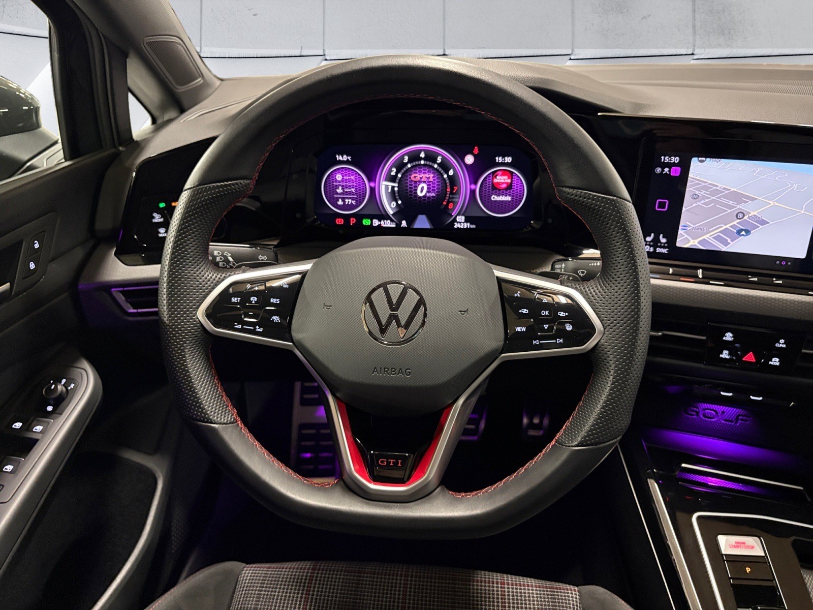 VW Golf 2.0 TSI GTI DSG/Matrix LED IQ.Light / Travel assist / Caméra de recul-image-9
