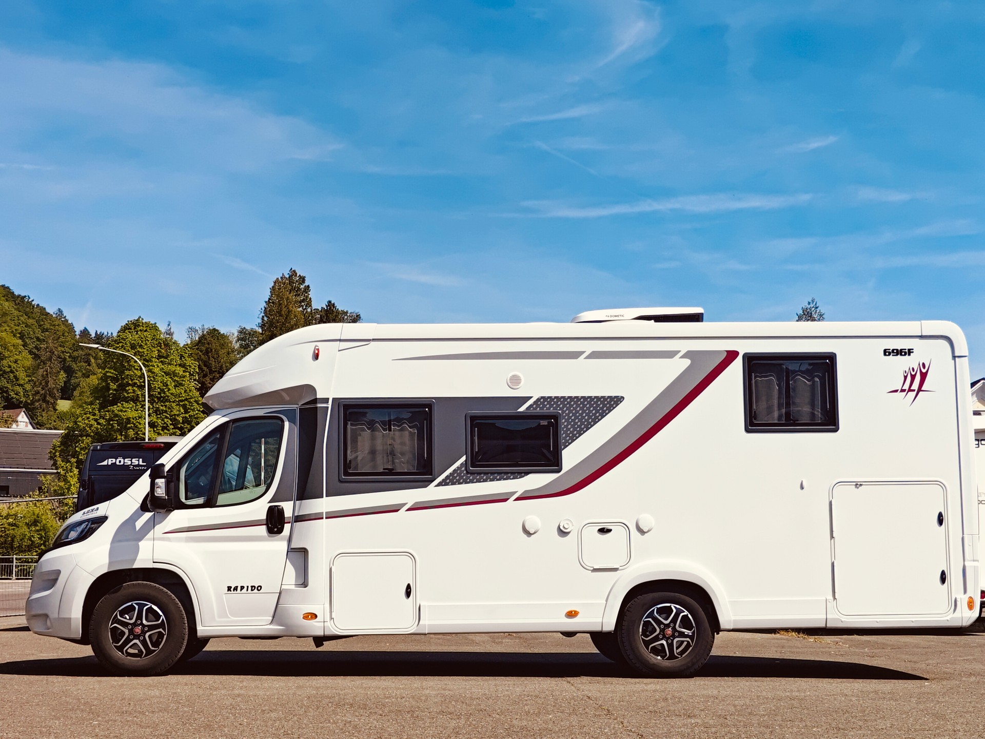 FIAT Rapido SERIE 6 696 F - Automat -- Queensbett XL -- Hubbett -- Solar & Lithium -- Dachklima -- Bodenheizung -- Clesana WC-image-6