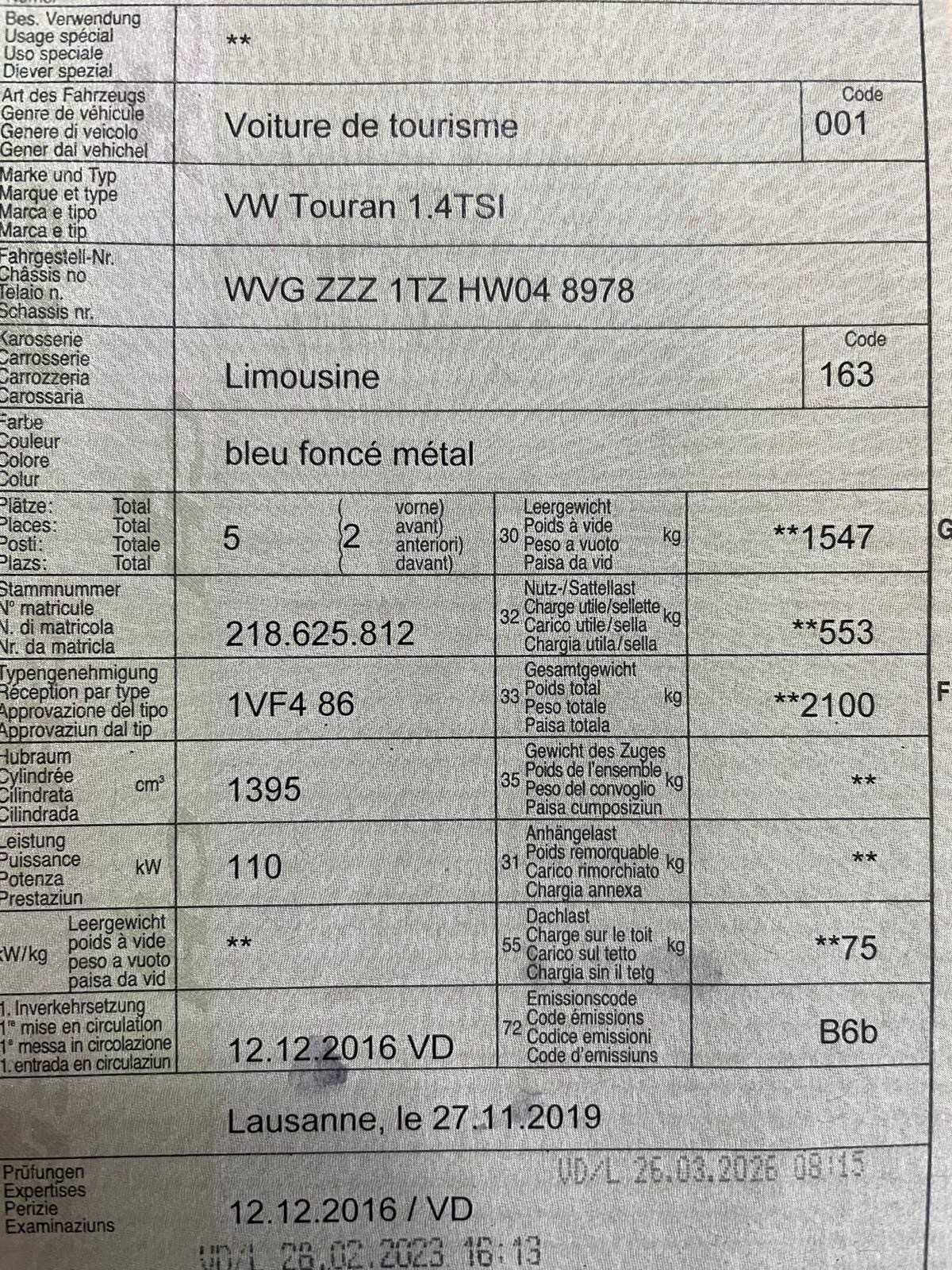 VW Touran 1.4 TSI BlueMotion Technology Highline DSG-image-5