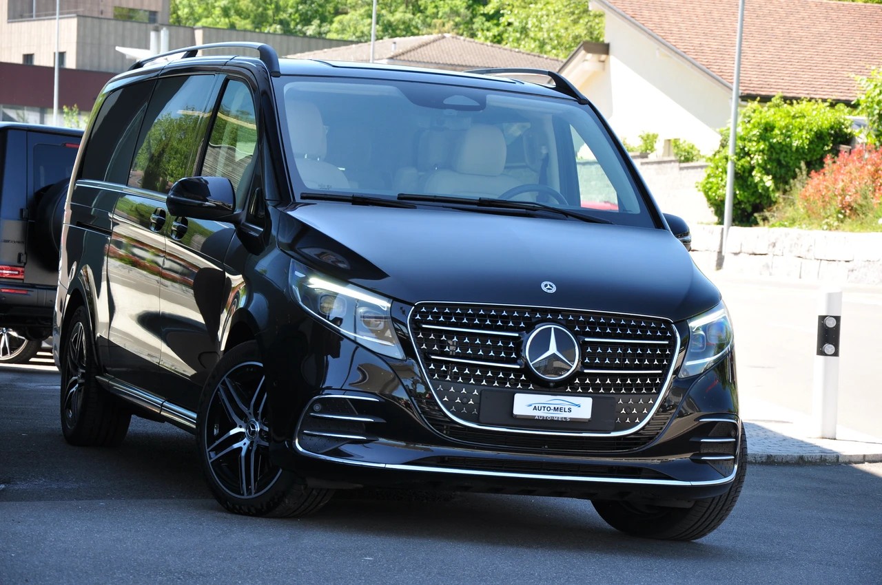 MERCEDES-BENZ V 300 d extralang 4Matic 9G-Tronic SWISS EDITION AMG Line-image-8