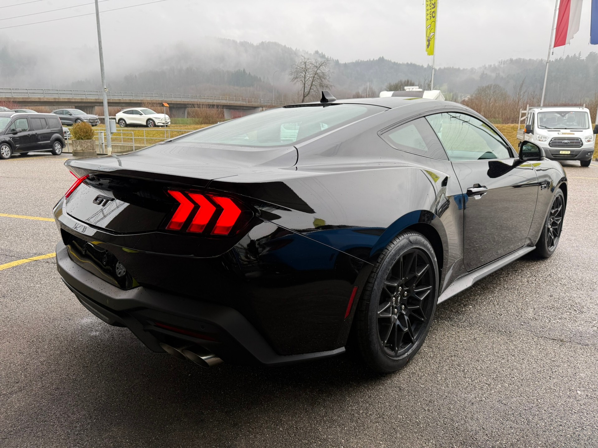 FORD Mustang Fastback 5.0 V8 GT Automat FULL BLACK-image-5