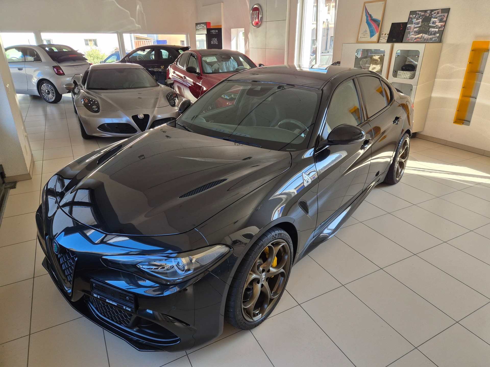ALFA ROMEO Giulia 2.9 V6 Quadrifoglio Automatic 10 ANS SWISS FREE SERVICE-image-1