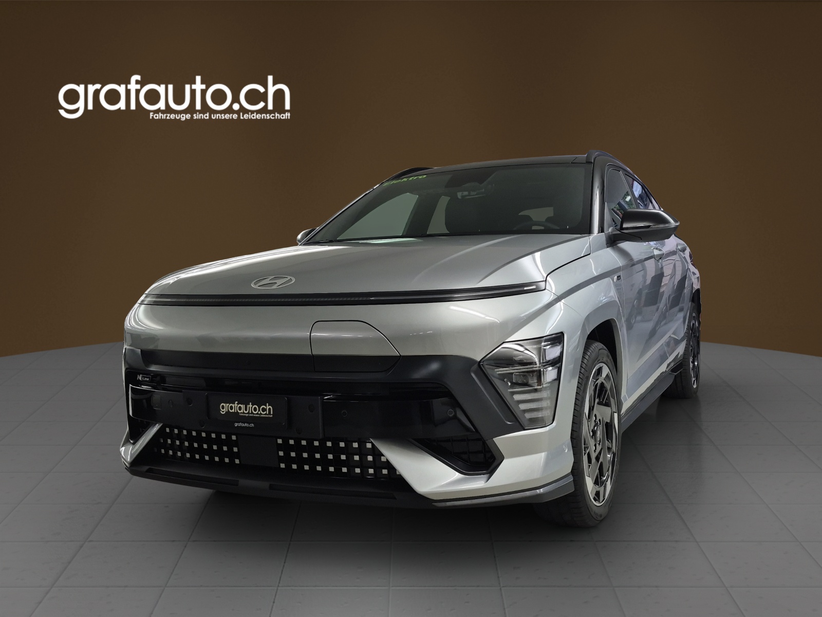 HYUNDAI Kona 65,4 kWh Electric N-Line Two Tone-image-1