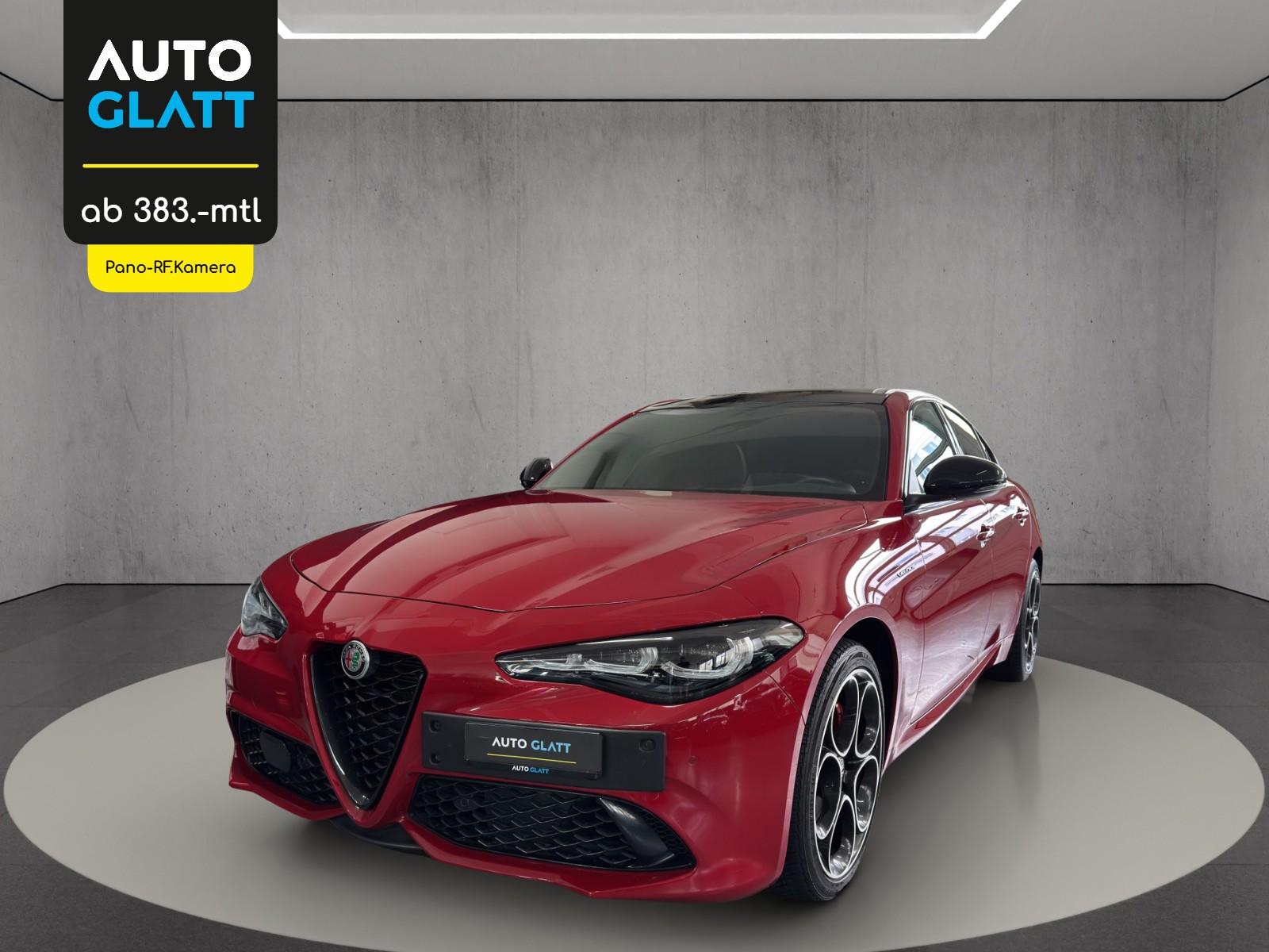 ALFA ROMEO Giulia 2.0 Veloce Pack Premium Sky Q4 AT8 "Vollleder -Pano-ADAS"-image-0