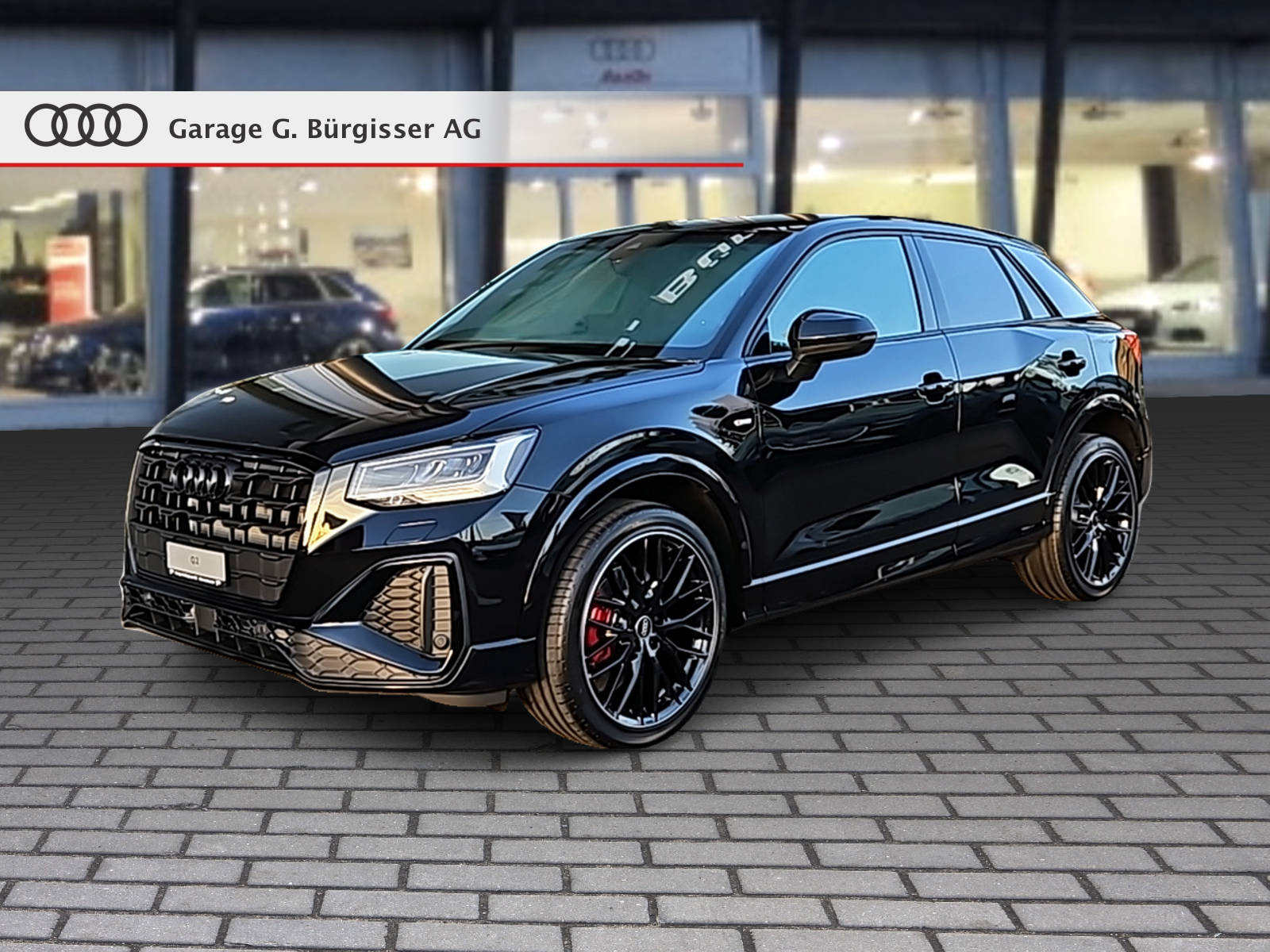 AUDI Q2 35 TFSI S line S-tronic "S Line Competition" Mythosschwarz Metallic-image-0