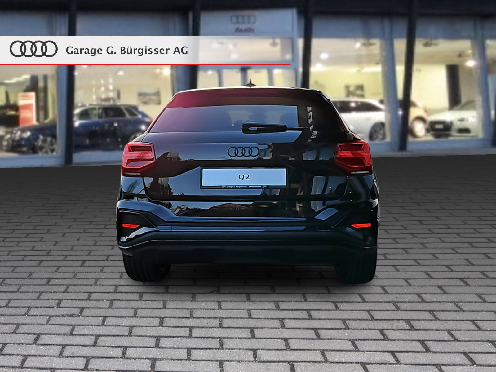 AUDI Q2 35 TFSI S line S-tronic "S Line Competition" Mythosschwarz Metallic-image-4