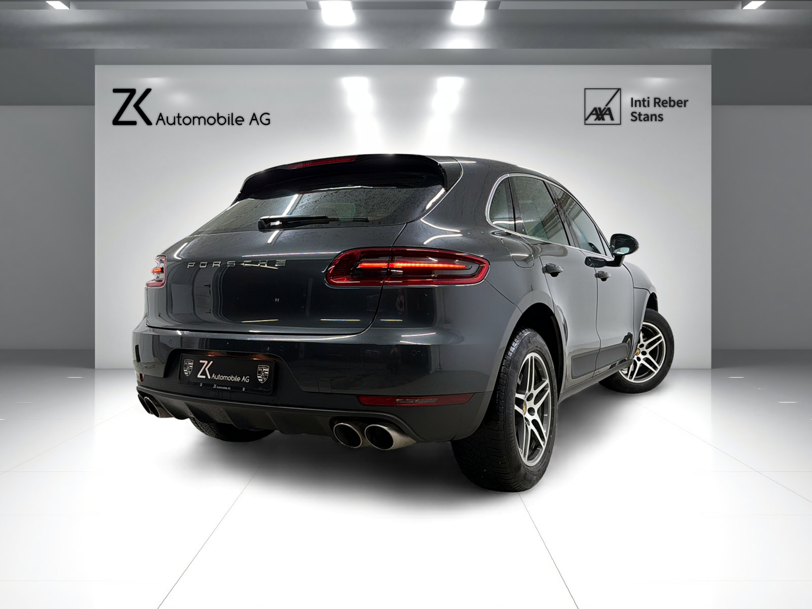 PORSCHE Macan S 3.0 V6 340PS (VOLCANO GREY) PDK / RF-Kamera / Leder / Panoramadach / Sitz/Lenkradheizung / PDLS /-image-1