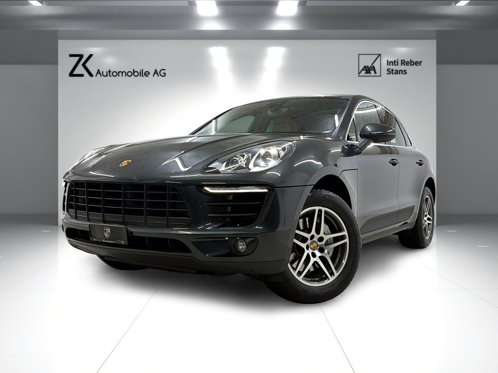 PORSCHE Macan S 3.0 V6 340PS (VOLCANO GREY) PDK / RF-Kamera / Leder / Panoramadach / Sitz/Lenkradheizung / PDLS /