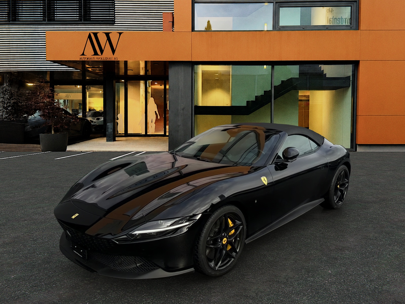FERRARI Roma Spider 3.9 Turbo / CH Auslieferung-image-8