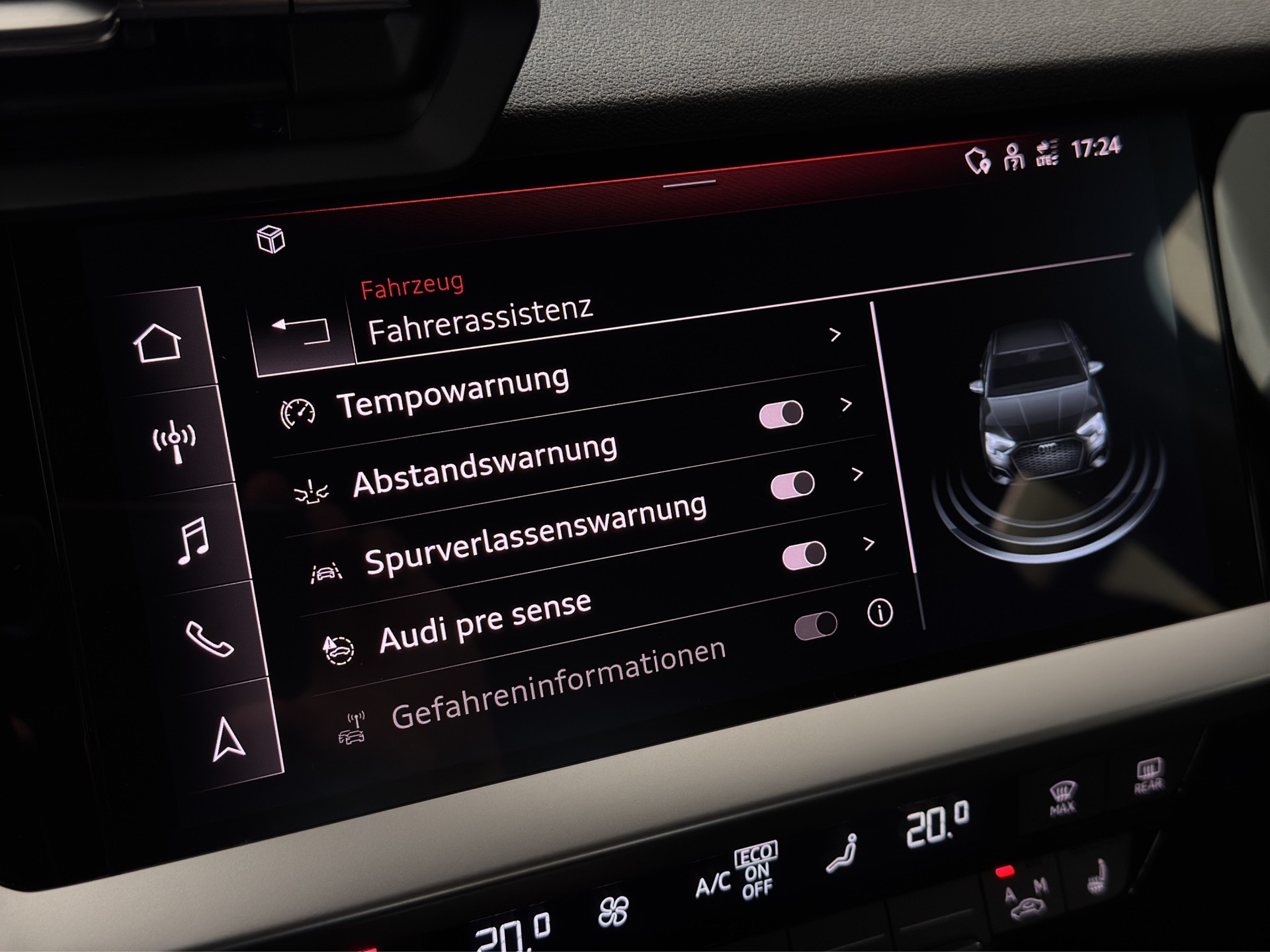 AUDI A3 Limousine 35 TFSI S-Line S-tronic "Leder-19"Alu-RF.-Kamera-Navi"-image-20