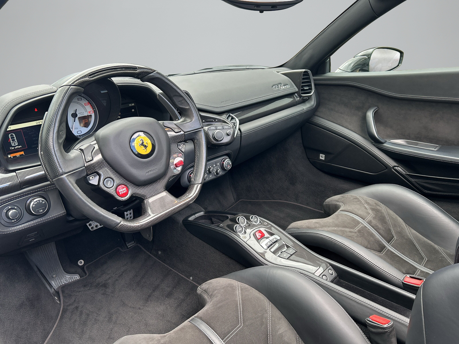 FERRARI 458 Spider Italia 4.5 V8 -Schweizer Erstauslieferung-aus erster Hand-lückenlose Service Hystorie--image-5