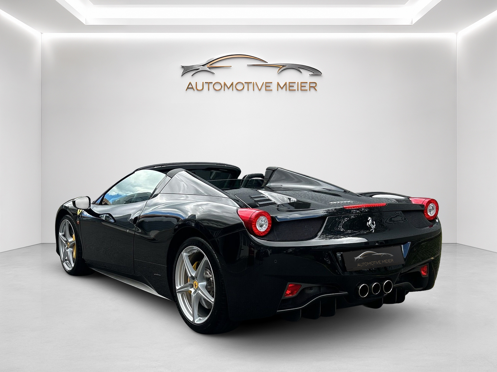 FERRARI 458 Spider Italia 4.5 V8 -Schweizer Erstauslieferung-aus erster Hand-lückenlose Service Hystorie--image-2