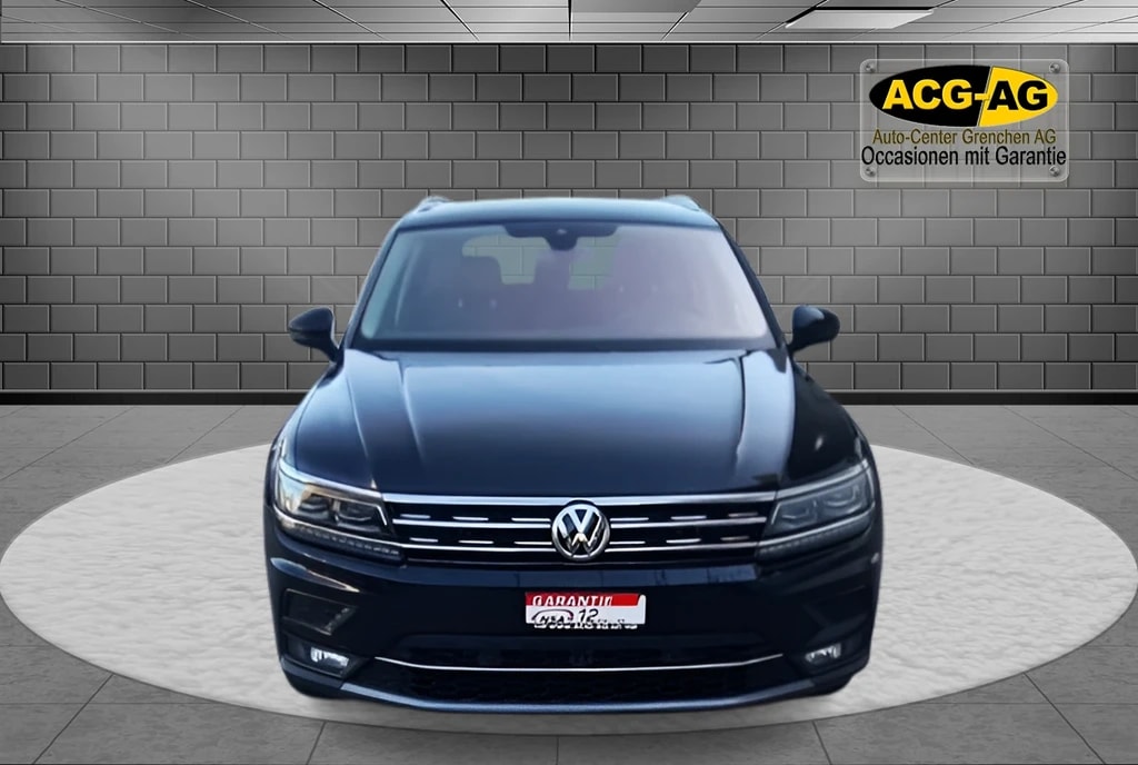 VW Tiguan 2.0 TDI SCR Highline 4Motion DSG ** 190PS ** GR-Navi ** RF-Kamera ** Abstandsregelsysteme ** Frisch Ab MFK & Service **-image-1