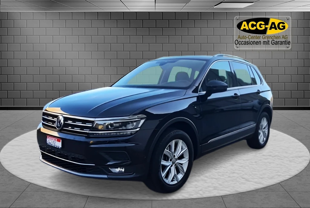 VW Tiguan 2.0 TDI SCR Highline 4Motion DSG ** 190PS ** GR-Navi ** RF-Kamera ** Abstandsregelsysteme ** Frisch Ab MFK & Service **-image-2