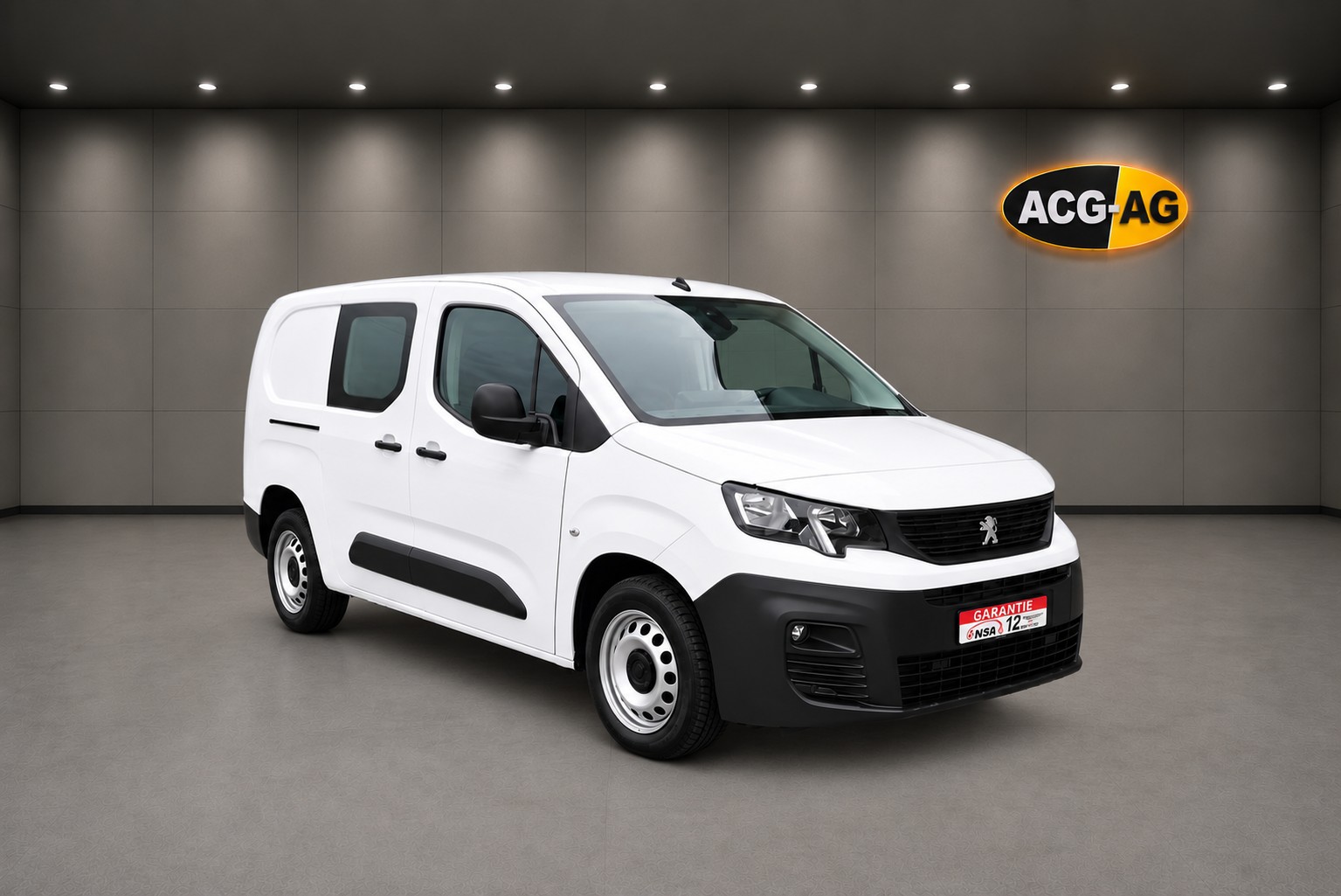 PEUGEOT Partner 1.5 Blue HDi s/s Asphalt Long 1000kg ** 130 PS ** 3-Plätzer ** RF-Kamera ** Frisch ab MFK & Service **-image-0