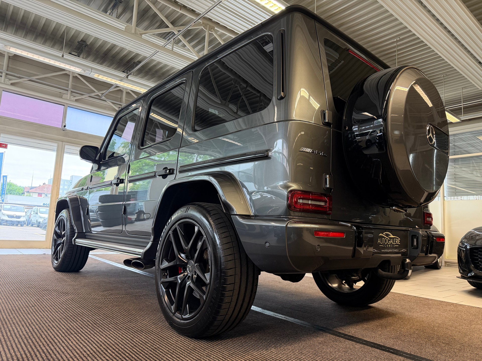MERCEDES-BENZ G 63 AMG | CH | Erstbesitz | Massage | Designo Graphit | AMG Night | Widescreen | TV | AHK | EUR.1 Möglich | MFK 07/2026 |-image-36