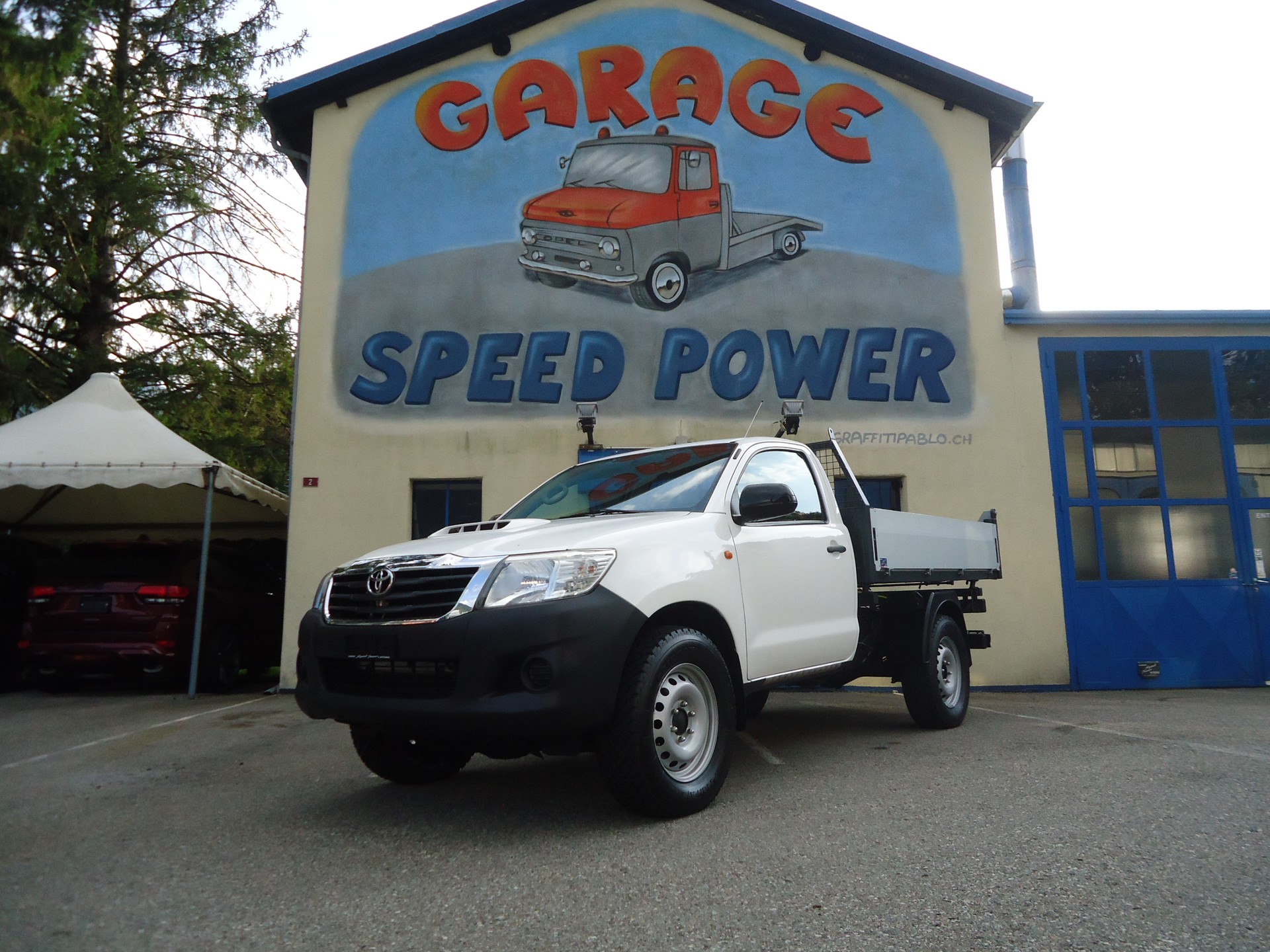 TOYOTA Single Cab Luna - Ponte ribaltabile con Aumento del carico utile KG. 1285 - Gancio di Traino KG. 3250-image-1