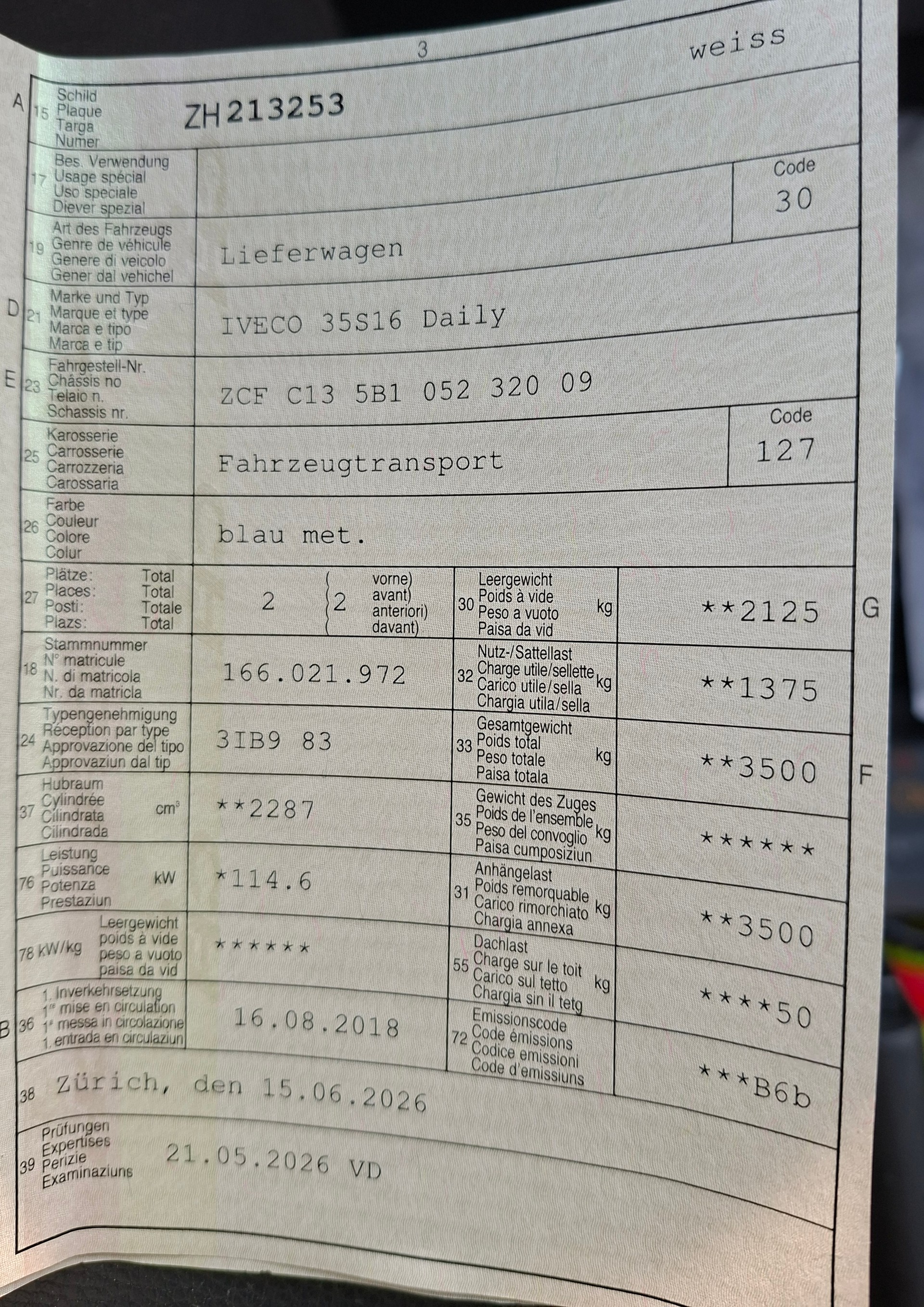 IVECO 35 S 16 ..NEU MFK..Mit Anhänger-image-2