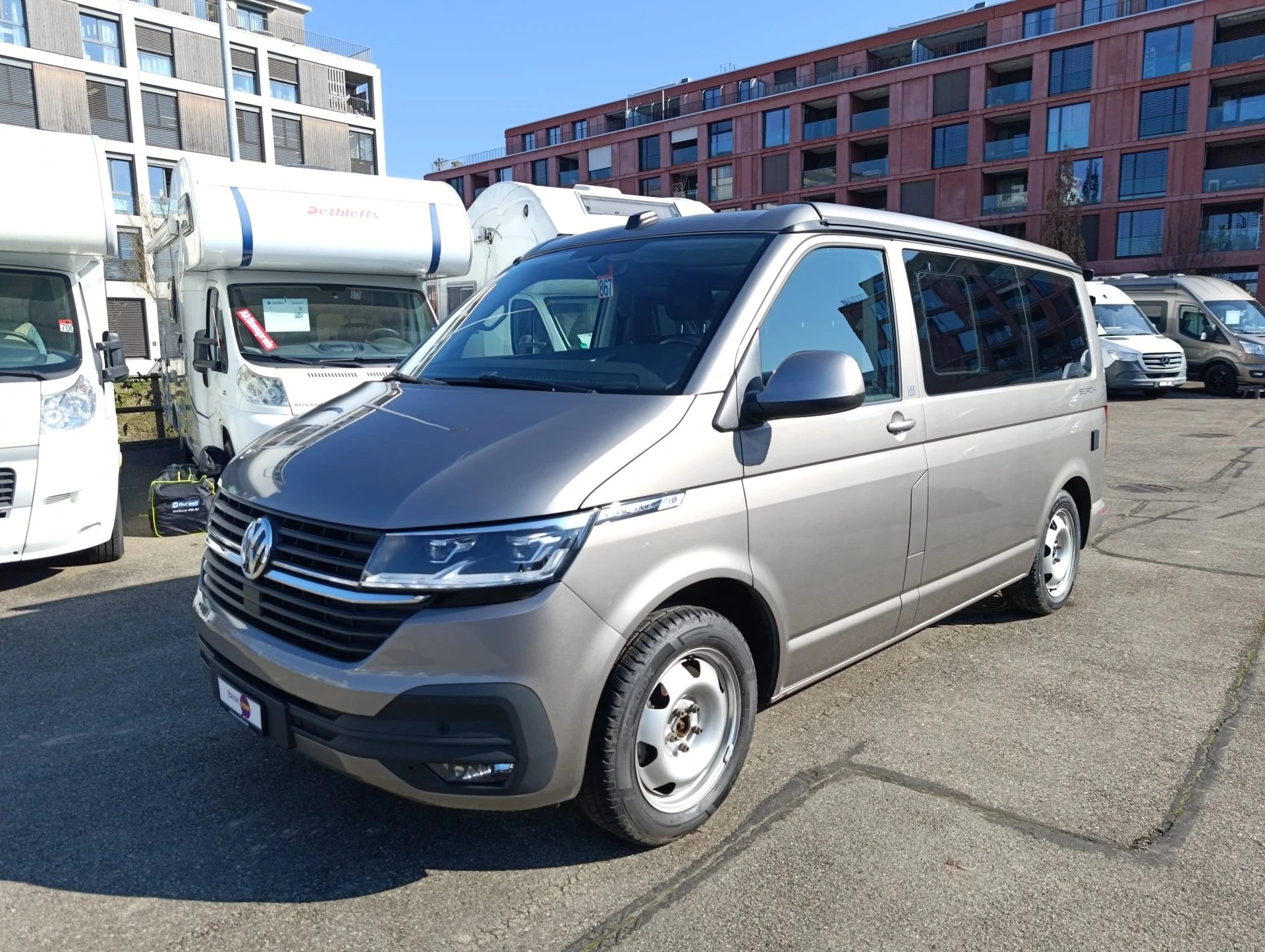 VW T6.1 California 2.0 TDI Beach Liberty Spirit DSG | 8x bereift | AHK | Veloträger | neue Batterie | MFK