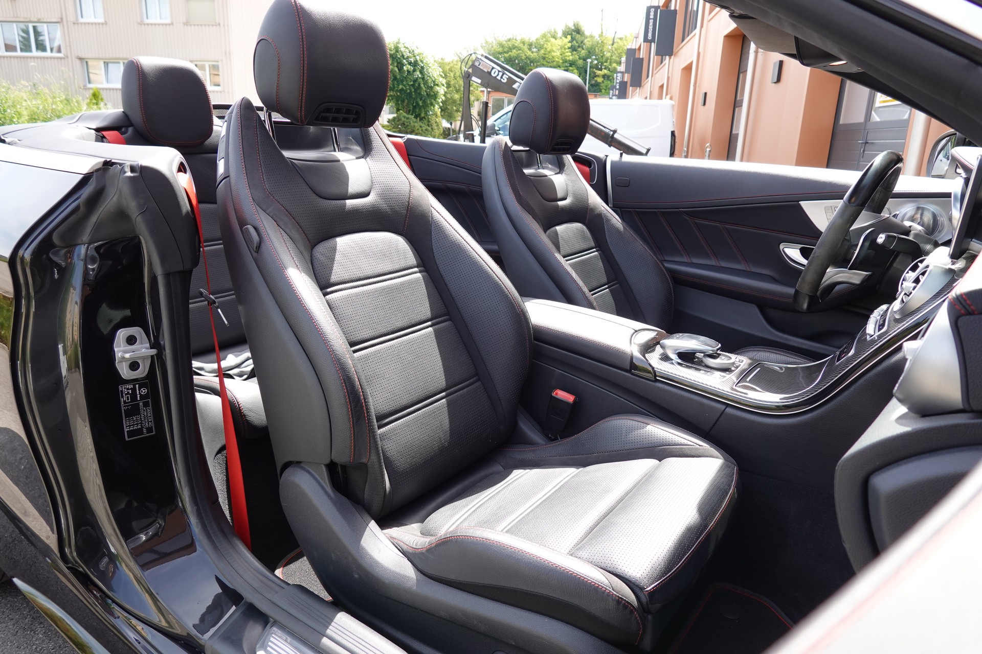 MERCEDES-BENZ C 43 Cabriolet AMG 4Matic -" Pack AMG * Sièges Electriques/Chauffant/aéré * GPS * intérieur carbone * Son Burmester *-image-25