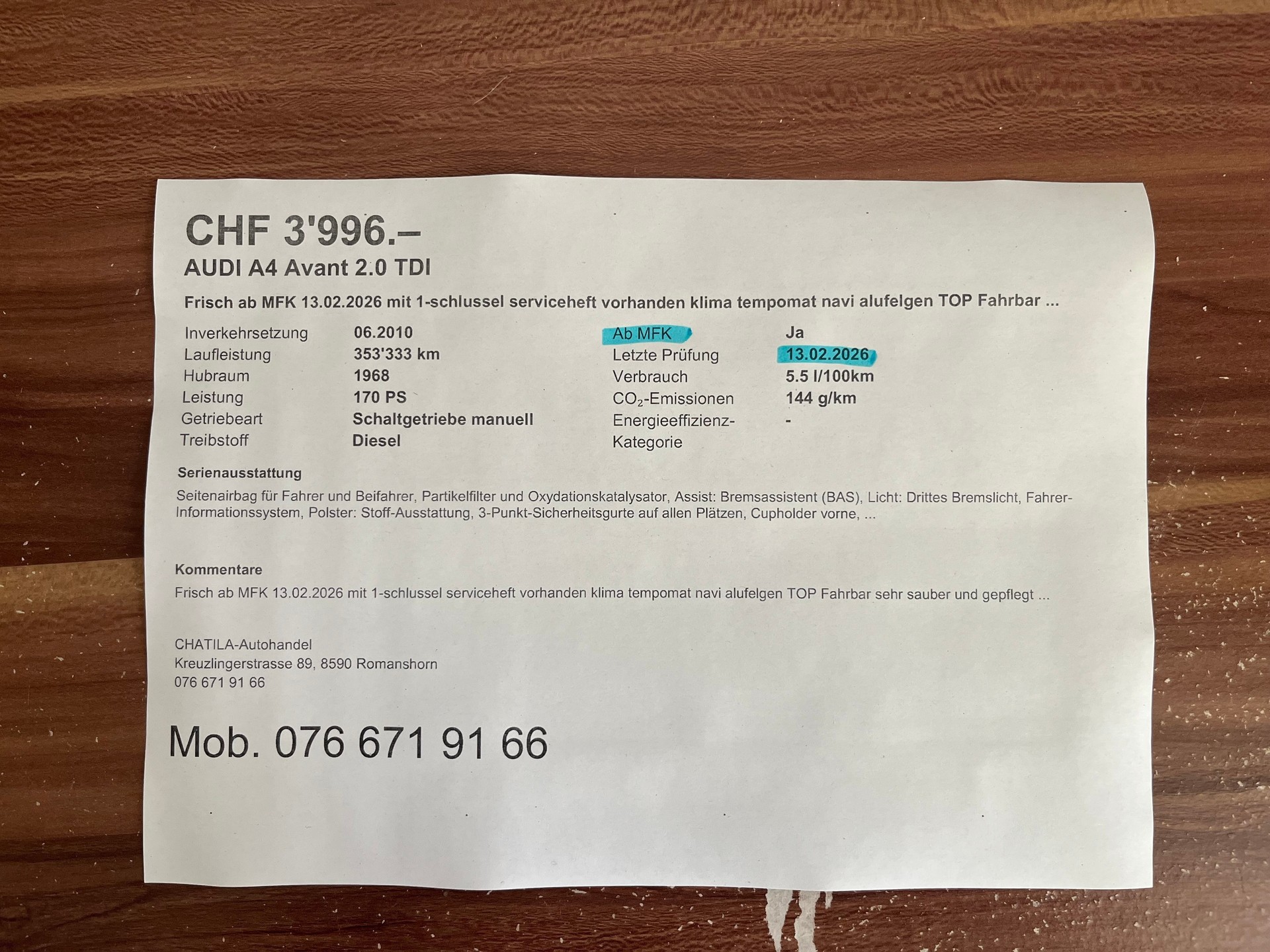 AUDI A4 Avant 2.0 TDI-image-14